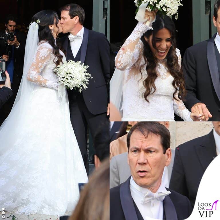 matrimonio Francesca Brienza Rudi Garcia abito da sposa Antonio Riva