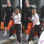 Alexis Saelemaekers e Chiara Cannata fanno shopping di lusso a Milano