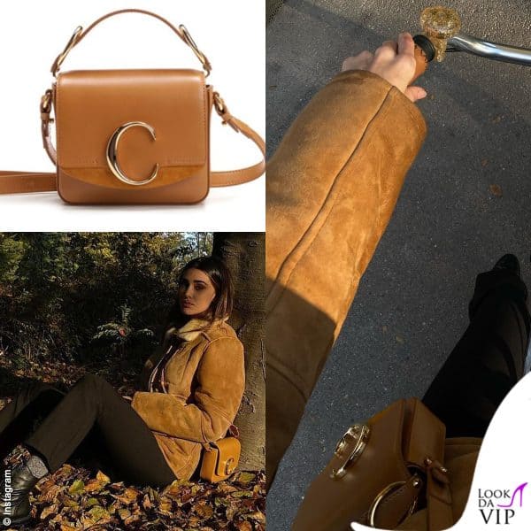 nella natura con la "C Mini" di Chloé 