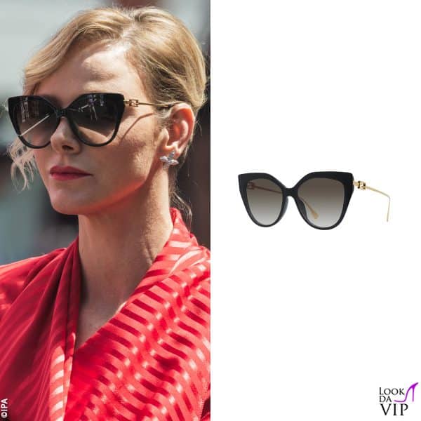 occhiali Fendi per Charlene Wittstock 