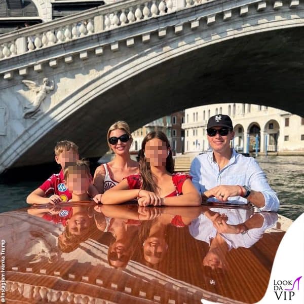Con Ivanka e Jared ci sono i tre figli 