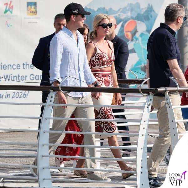 Ivanka Trump arriva a Venezia con il marito Jared Kushner 