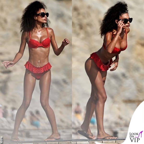 Jessica Aidi sul pontile 