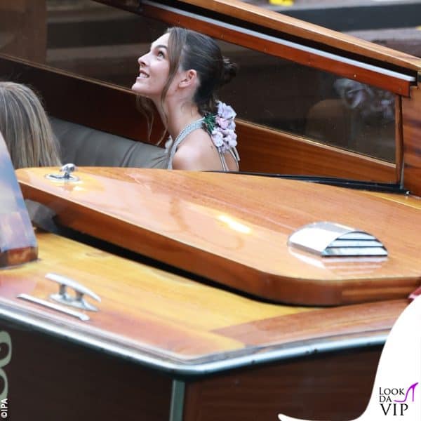 Vittoria Ceretti in barca 