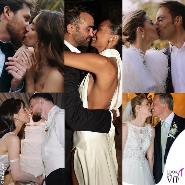 matrimoni vip tv primavera 2025 abiti da sposa