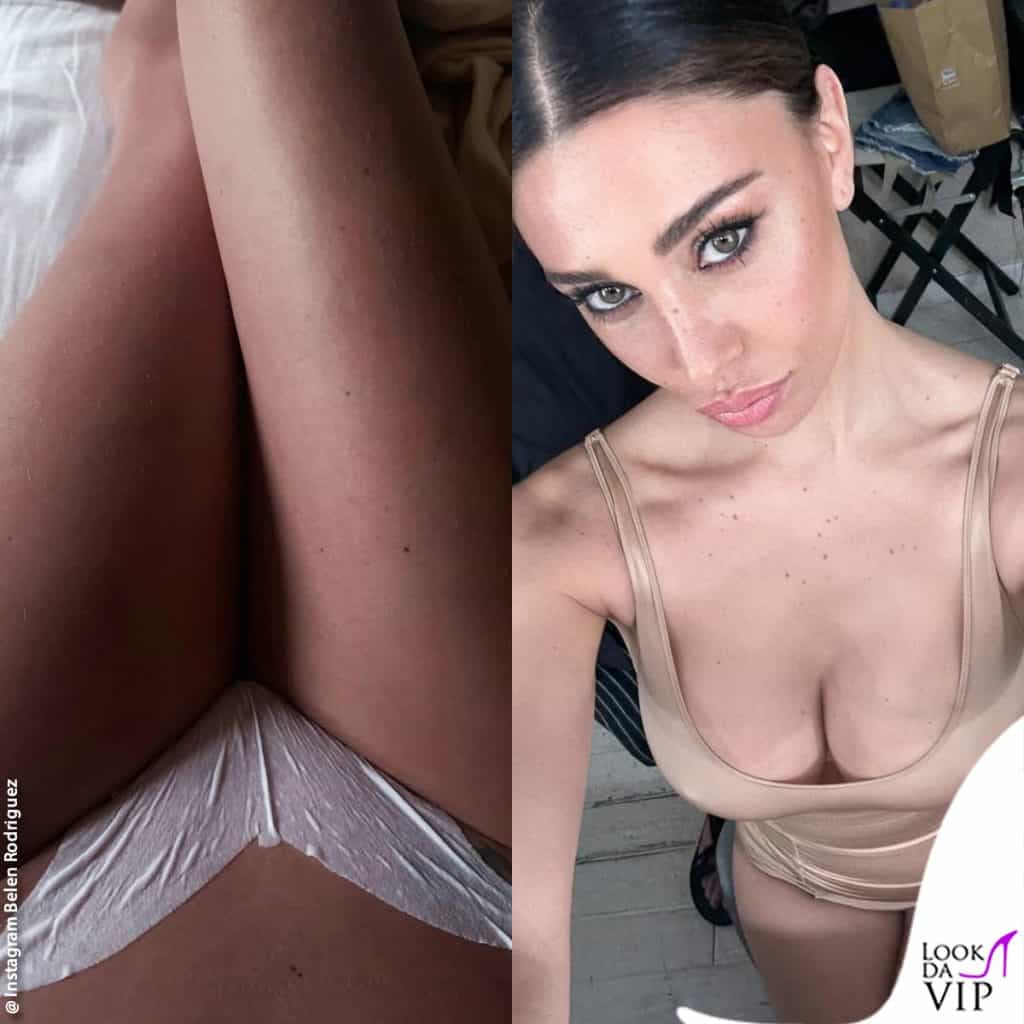 Belen Rodriguez lancia la maschera intima del suo brand Rebeya