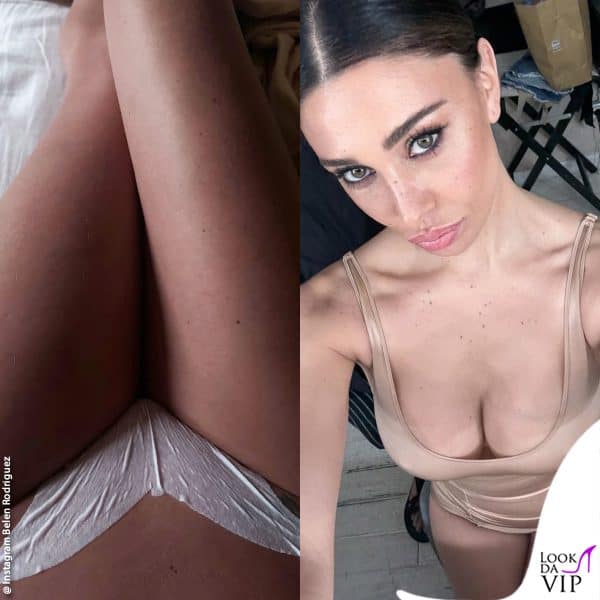 Belen Rodriguez lancia la maschera intima del suo brand Rebeya