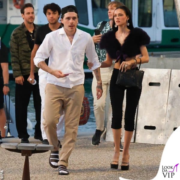 Brooklyn e Nicola a spasso per Saint Tropez 