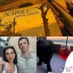 Dua Lipa Callum Turner Italia spritz dischi vintage