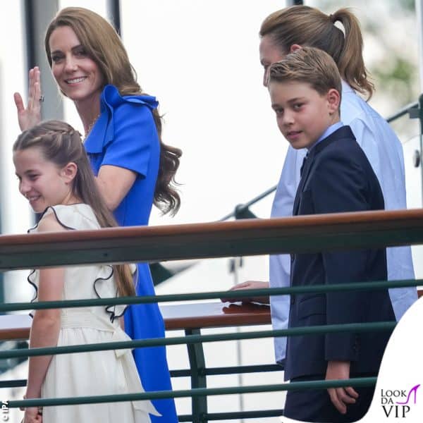 La Middleton con i figli