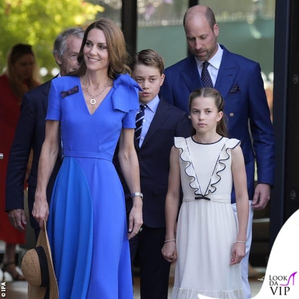 La famiglia reale britannica alla finale di Wimbledon 2025 