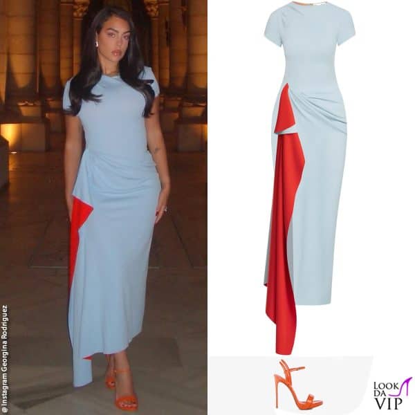 abito Oscar de la Renta, sandali Le Silla 