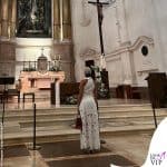I look di Georgina Rodriguez per la preghiera in chiesa