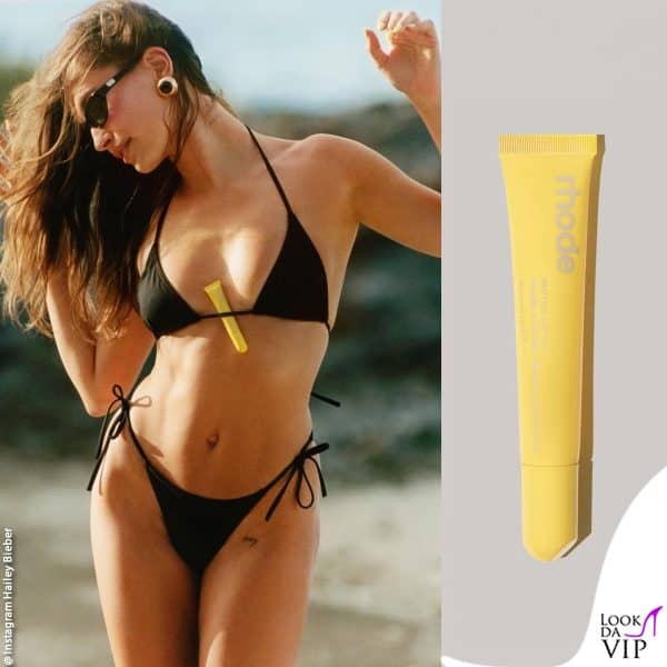 ecco il "Peptide Lip Tint Lemontini" di Rhode 