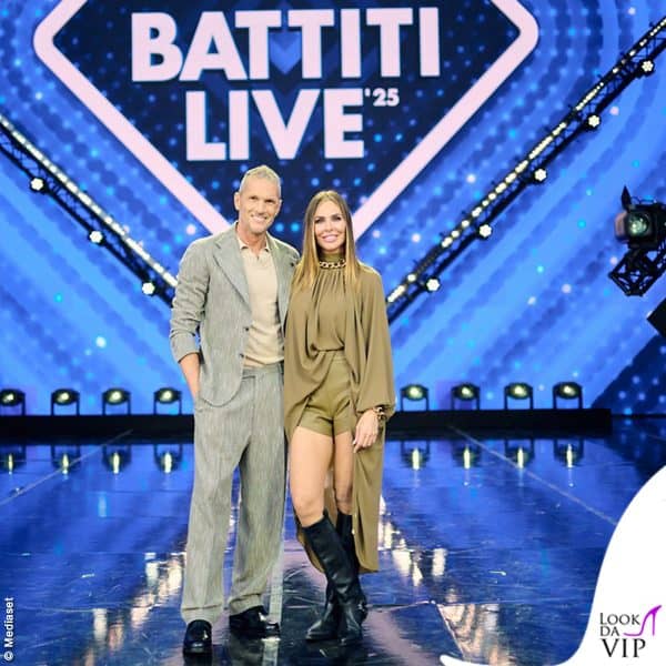 ilary Blasi e Alvin a "Battiti Live"