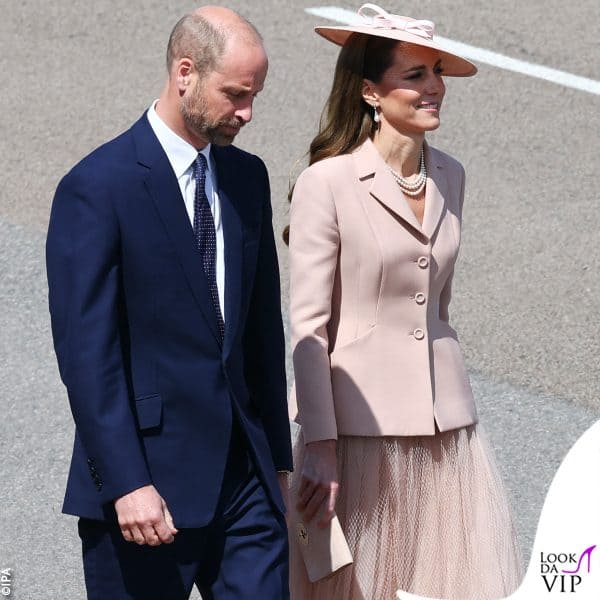 William e Kate alla base militare di Northolt per accogliere Emmanuel e Brigitte Macron
