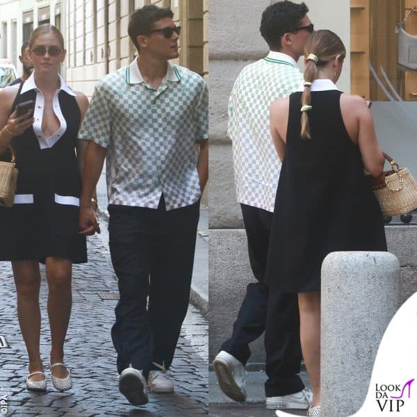 I due si sono diretti alla nuova boutique Louis Vuitton