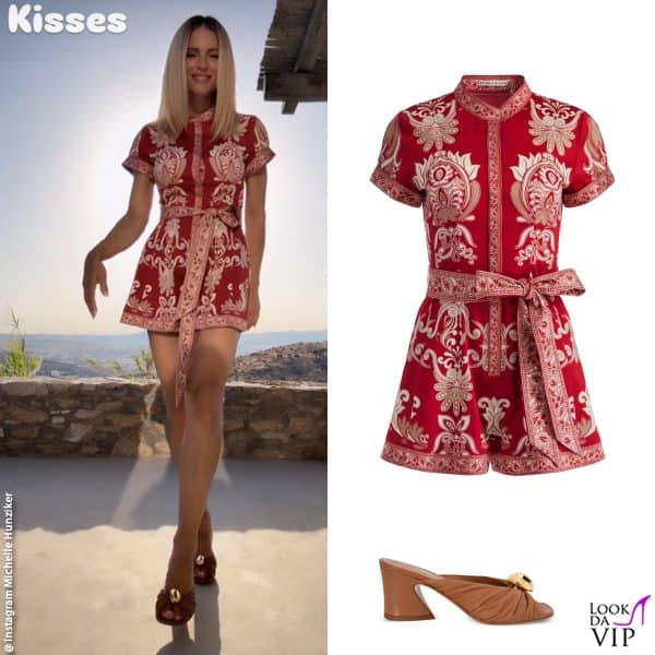 abito Alice+Olivia, sandali Zimmermann 