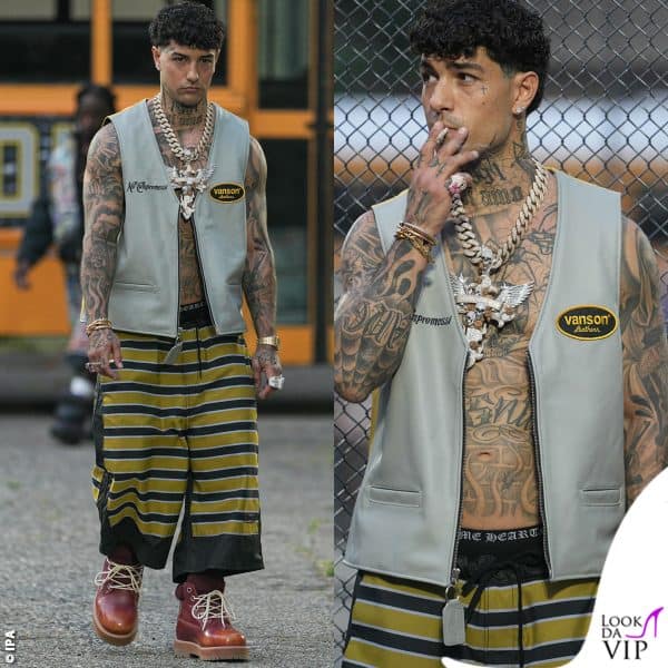 In passerella per PDF: ma le mutande sono Chrome Hearts