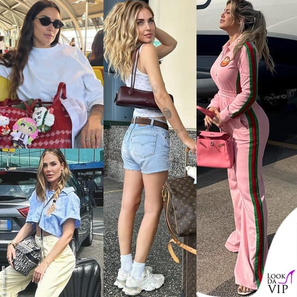 I look da viaggio delle vip per l'estate 2025