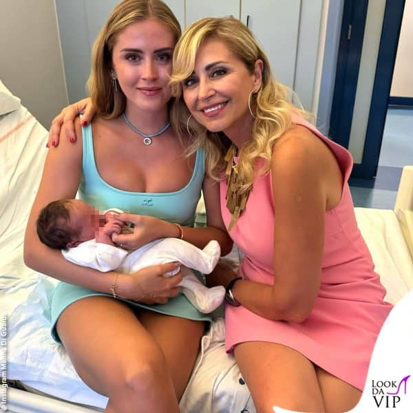 Valentina Ferragni con mamma Marina Di Guardo e la nipotina Lea