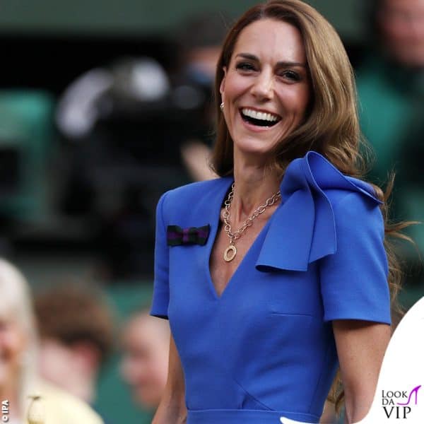 La principessa è apparsa bellissima e radiosa
