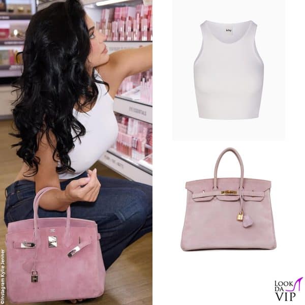 top Khy, borsa Hermès 