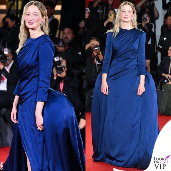 Alba Rohrwacher in Dior con gioielli Tiffany & Co. 