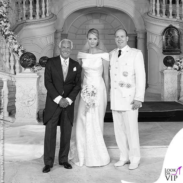 la Casa Reale di Monaco ha ricordato Giorgio Armani su Instagram 