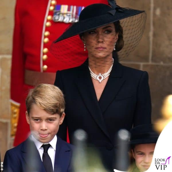 Ai funerali della Regina Elisabetta nel 2022