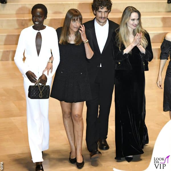 con il cast di "Couture" 