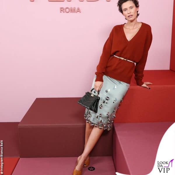 Da Fendi: Bianca Balti 