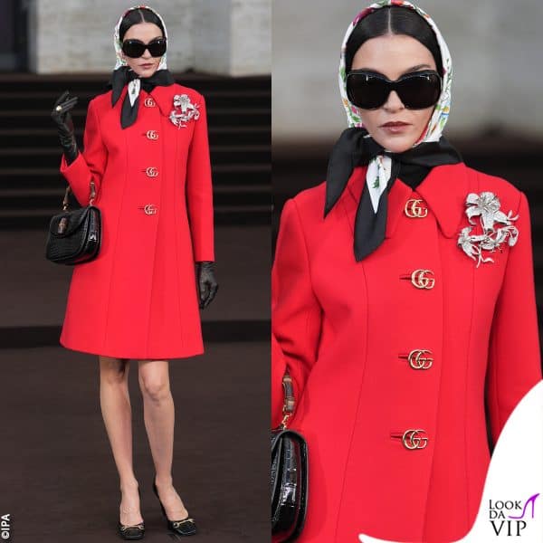Da Gucci: Mariacarla Boscono 