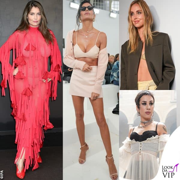 I look delle vip in prima fila alla milano fashion week