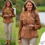 I look di Melania Trump in visita di Stato a Londra