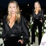 I look delle star alla sfilata saint Laurent durante la Paris fashion week