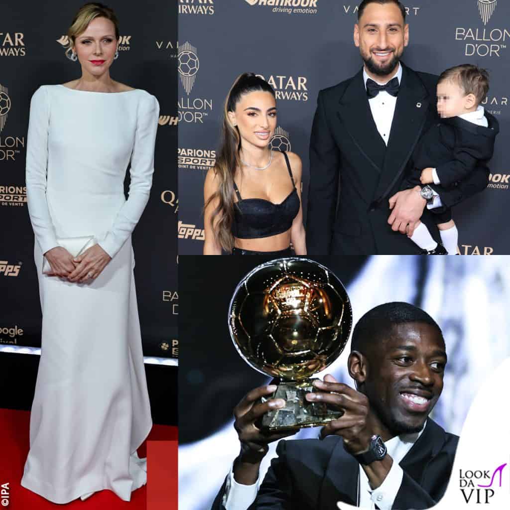 I look dei protagonisti alla cerimonia di premiazione del Pallone d'Oro 2025