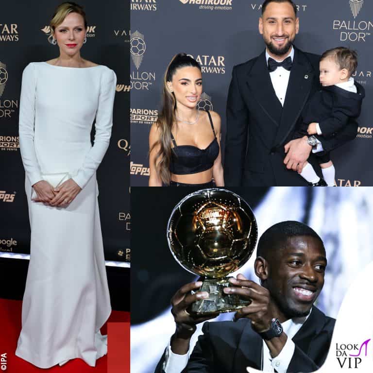 I look dei protagonisti alla cerimonia di premiazione del Pallone d'Oro 2025