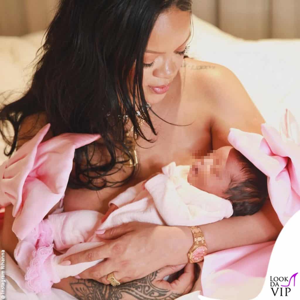 Rihanna mamma tris: è nata Rocki Irish Mayers