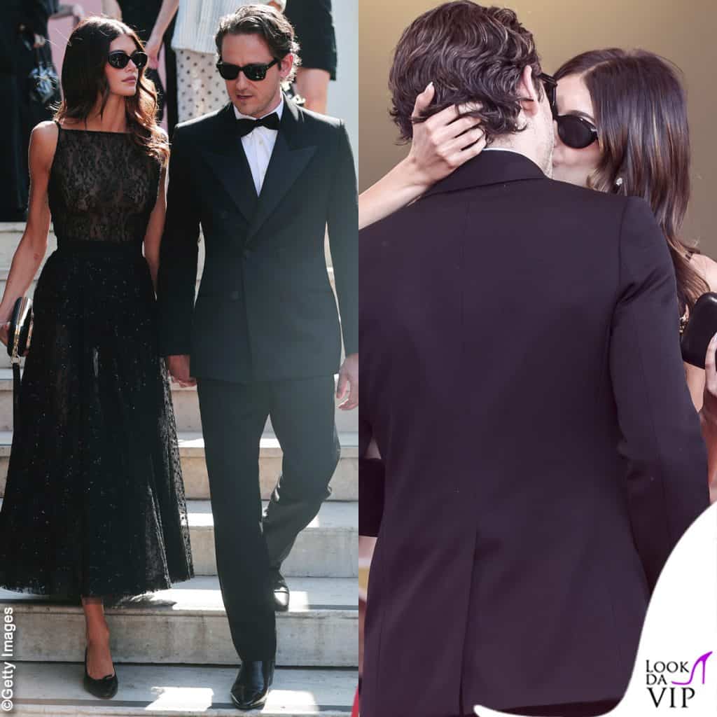Lewis Pullman e Kaia Gerber innamorati alla Mostra del Cinema di Venezia