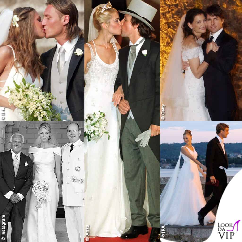 spose vip che hanno indossato giorgio armani nel giorno del matrimonio