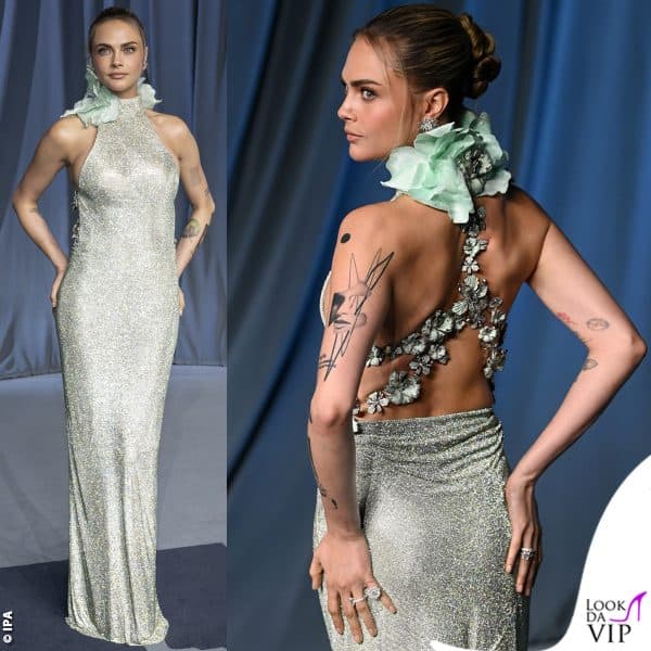 abito Tamara Ralph per Cara Delevingne 