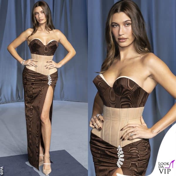 Hailey Bieber in Schiaparelli 