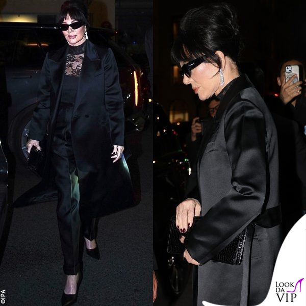 Kris Jenner alla festa di compleanno 