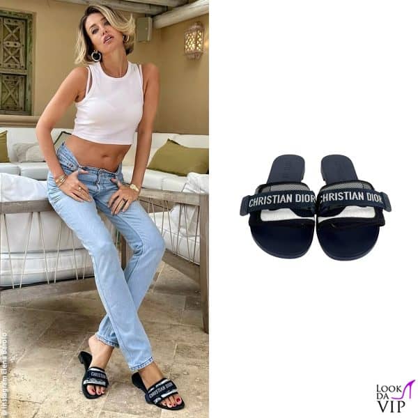 ciabatte Dior per Elena Barolo 