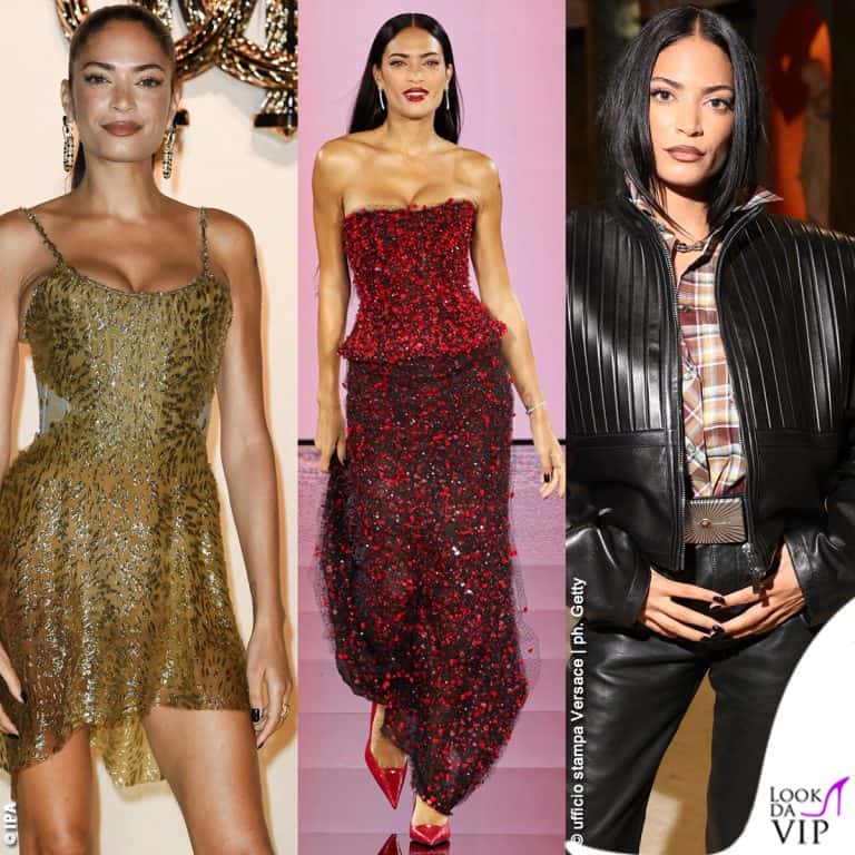 Elodie alle sfilate della Milano Fashion Week