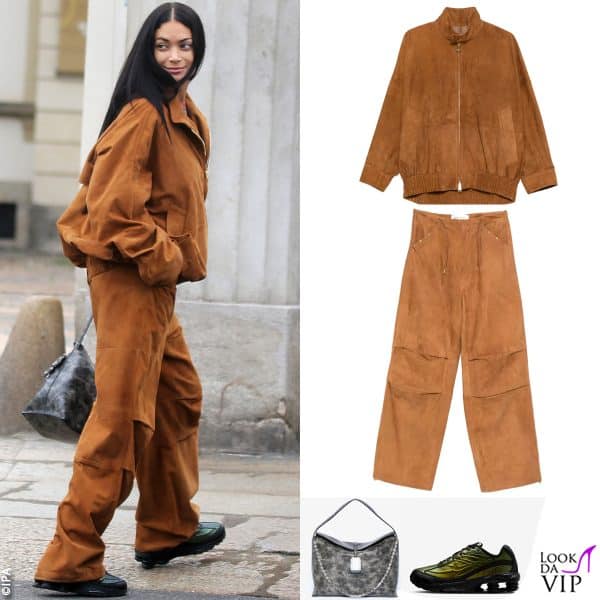 bomber e pantaloni Darkpark, borsa GCDS, sneakers Nike 