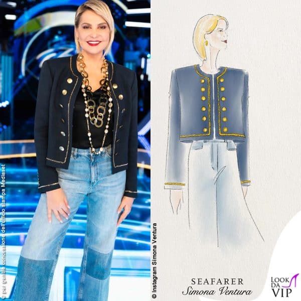 Seafarer  ha creato l'outfit di Simona per la quinta puntata
