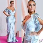 Kim Kardashian sul red carpet con l'abito vintage dior