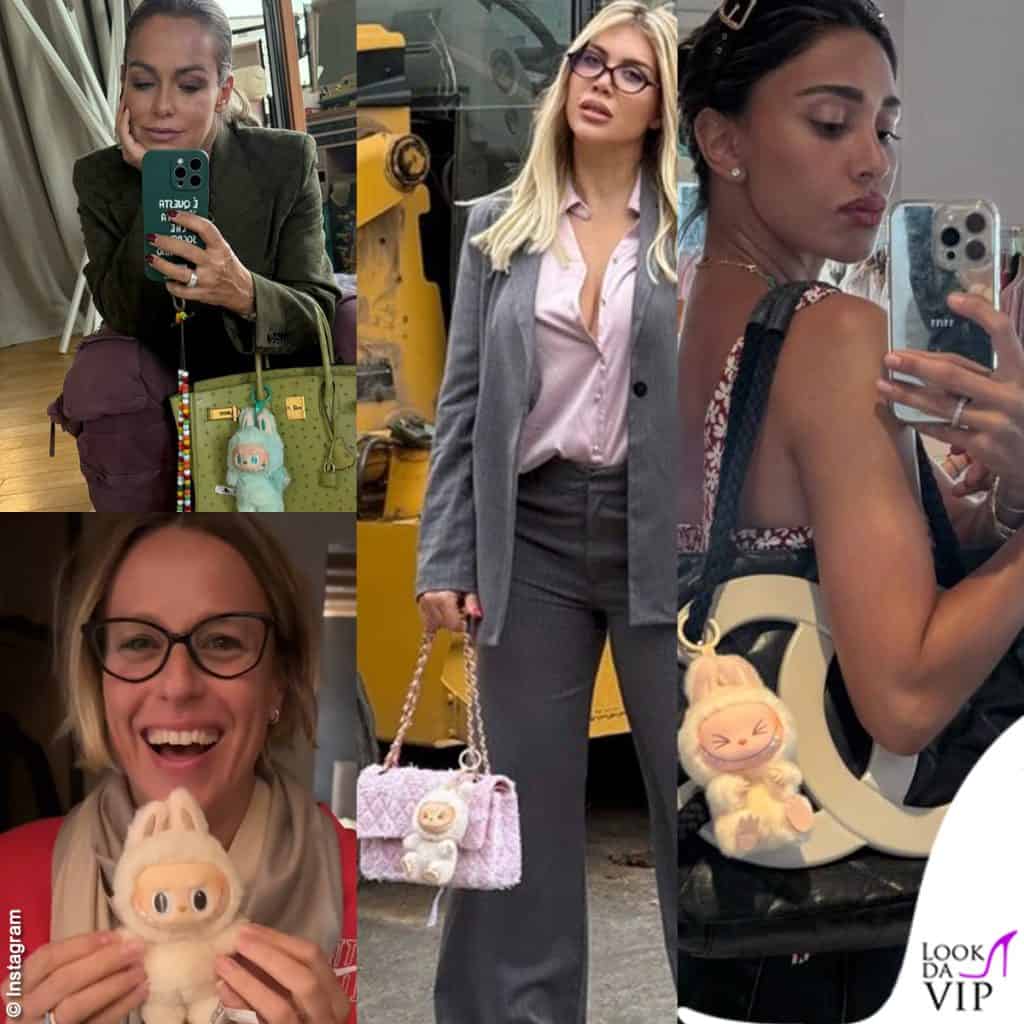 Labubu Sonia Bruganelli Wanda Nara Belen Rodriguez Federica Pellegrini